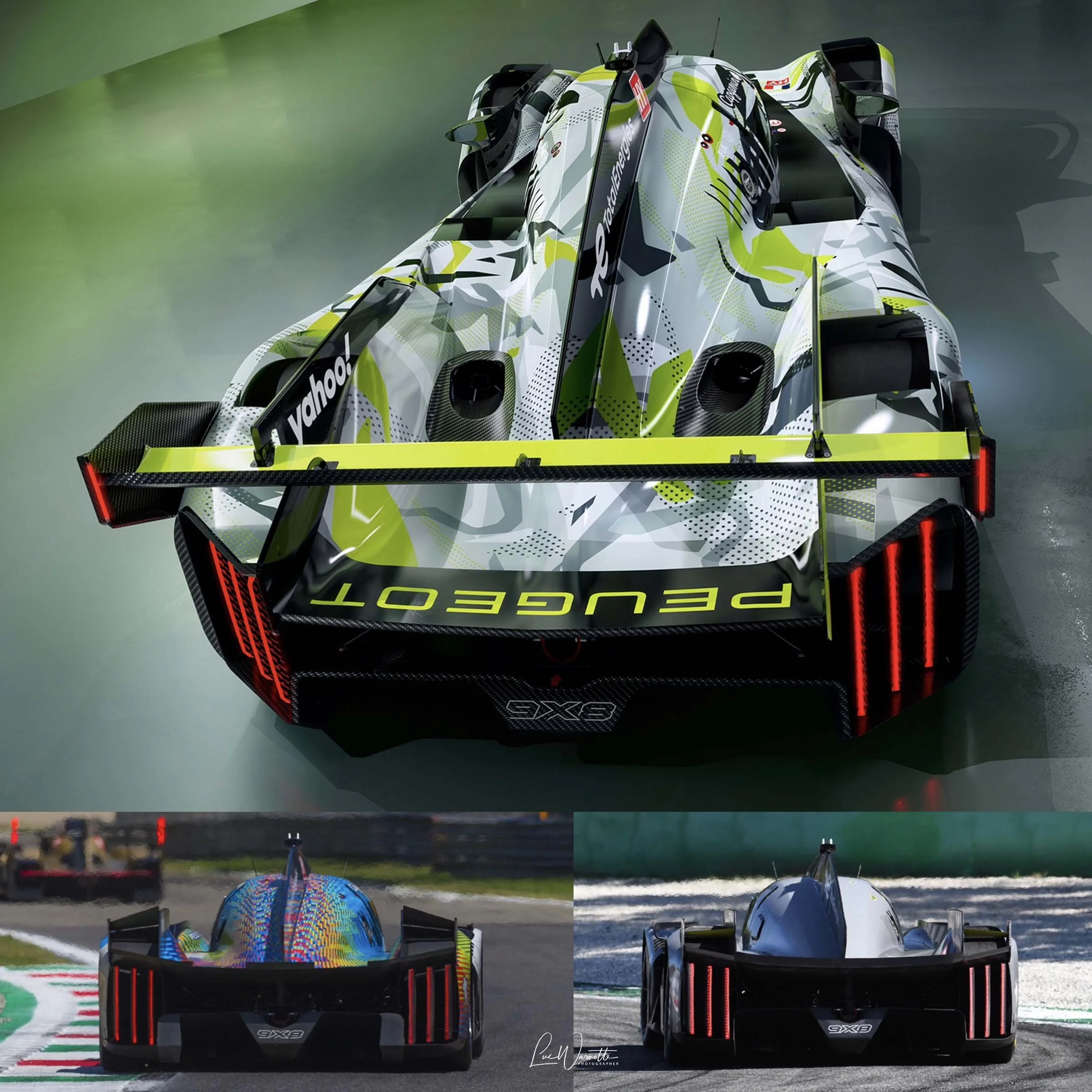 Peugeot 9X8 new aerodynamics unveiled — Car Racing Reporter